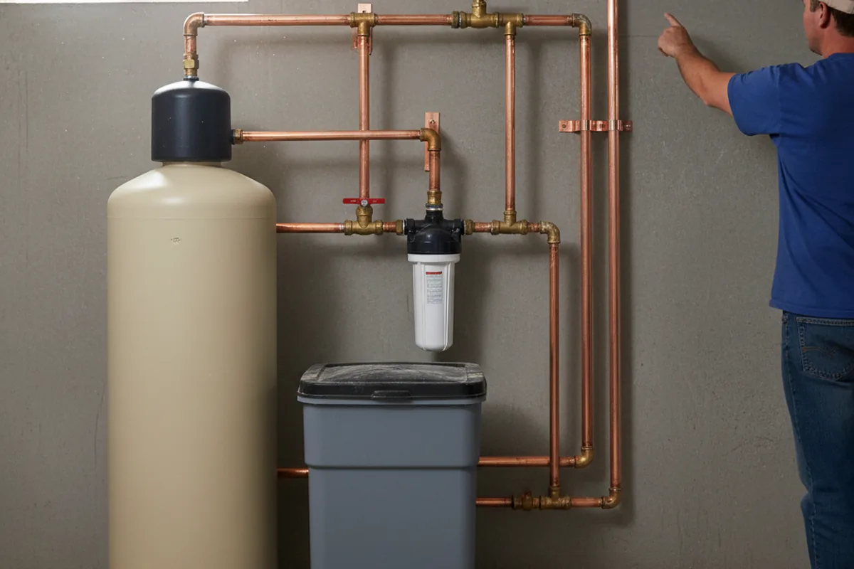 Whole-house water treatment system installed in Willernie